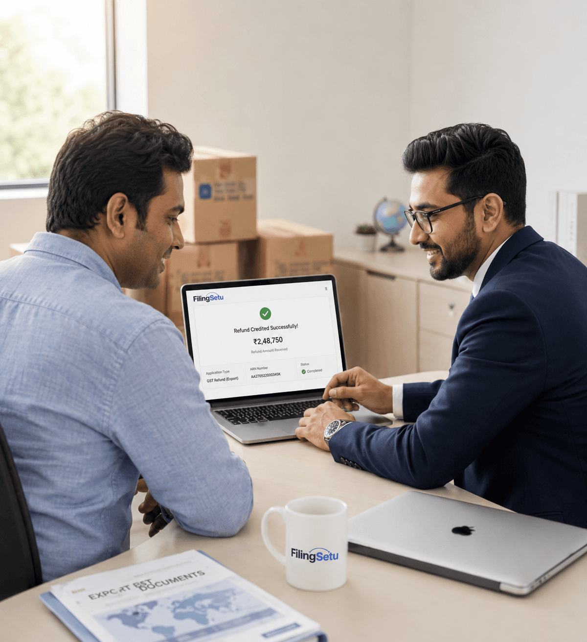 GST refund filing for Indian businesses by FilingSetu