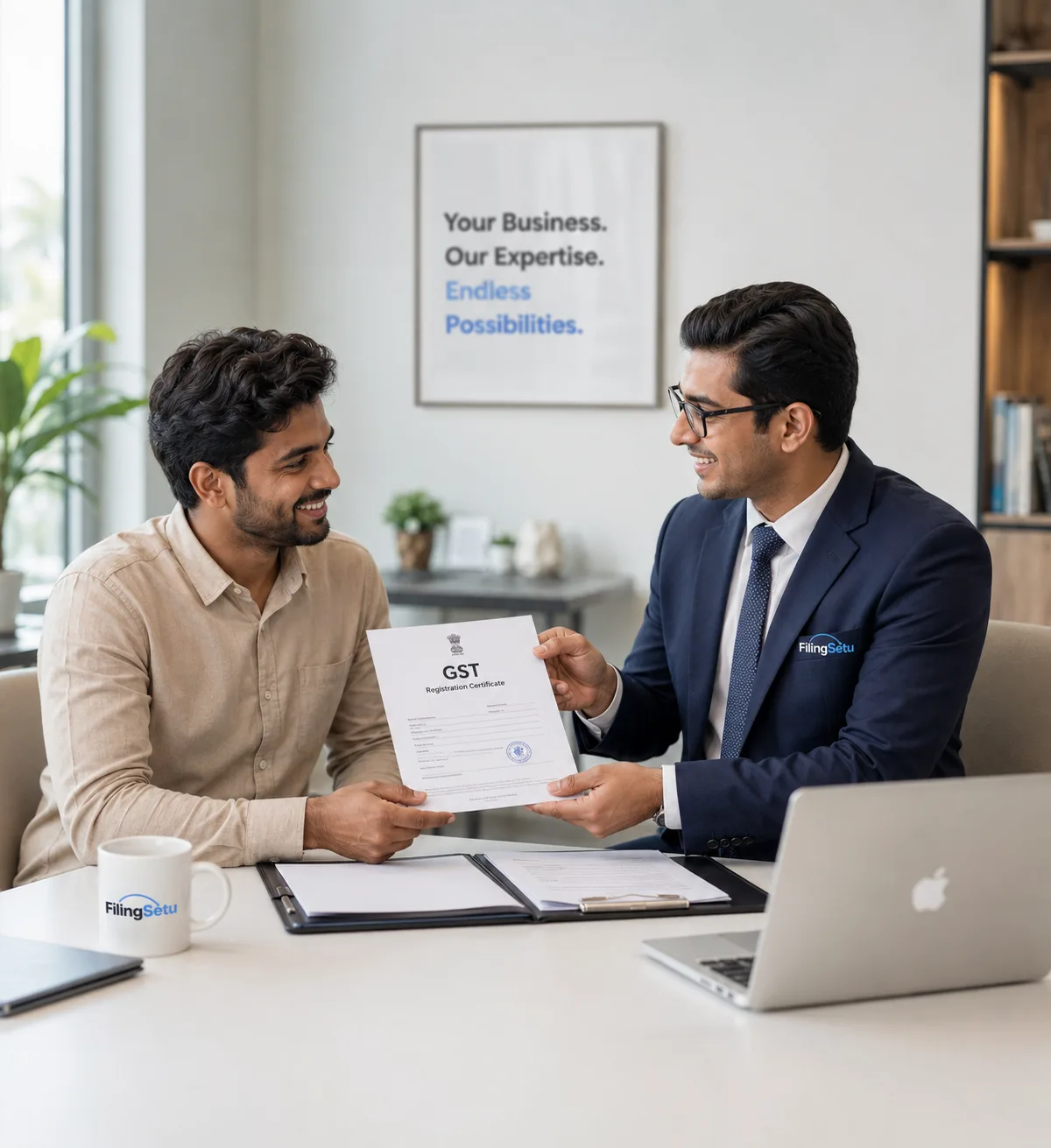 GST registration for Indian businesses by FilingSetu