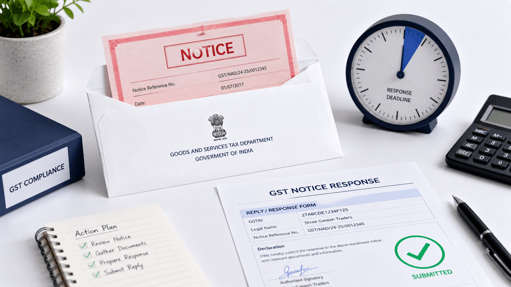 Received a GST notice? Types, deadlines and how to respond — FilingSetu blog article