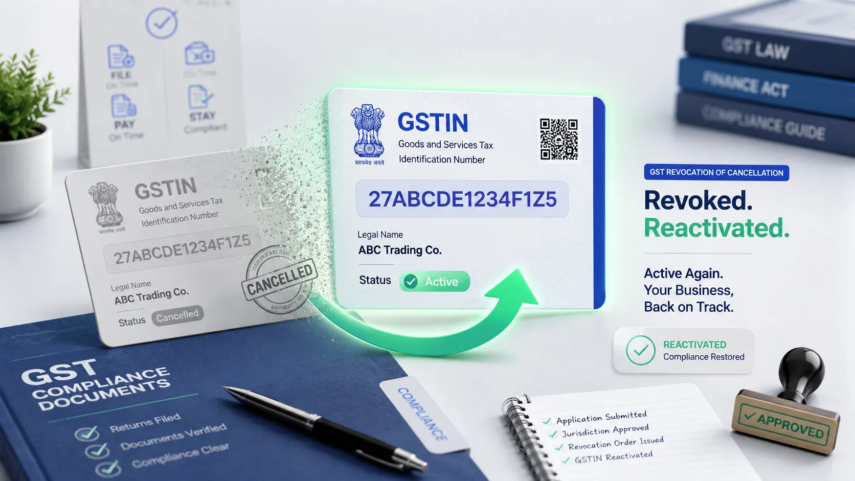 GST registration cancelled by the officer? How to revoke it — FilingSetu blog article