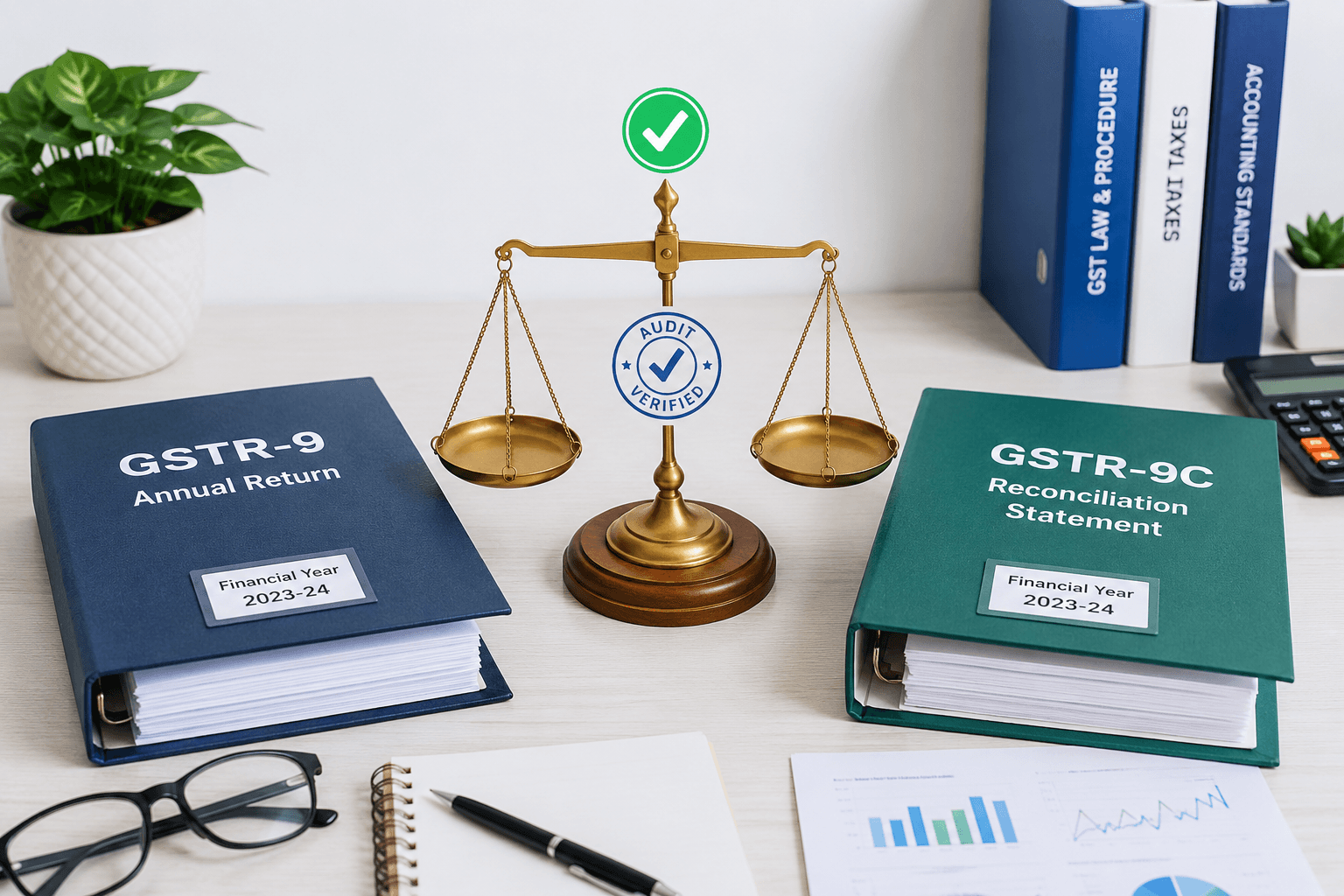 GSTR-9C reconciliation statement: when a GST audit applies — FilingSetu blog article