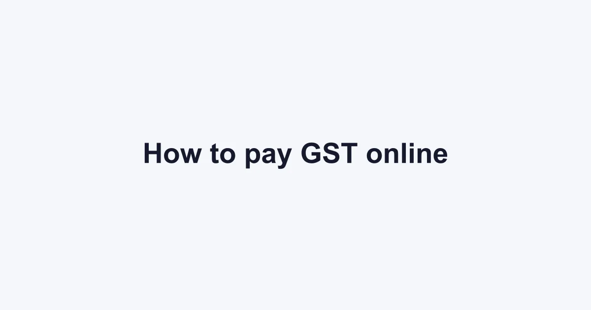How to pay GST online: create a GST challan and pay it — FilingSetu blog article