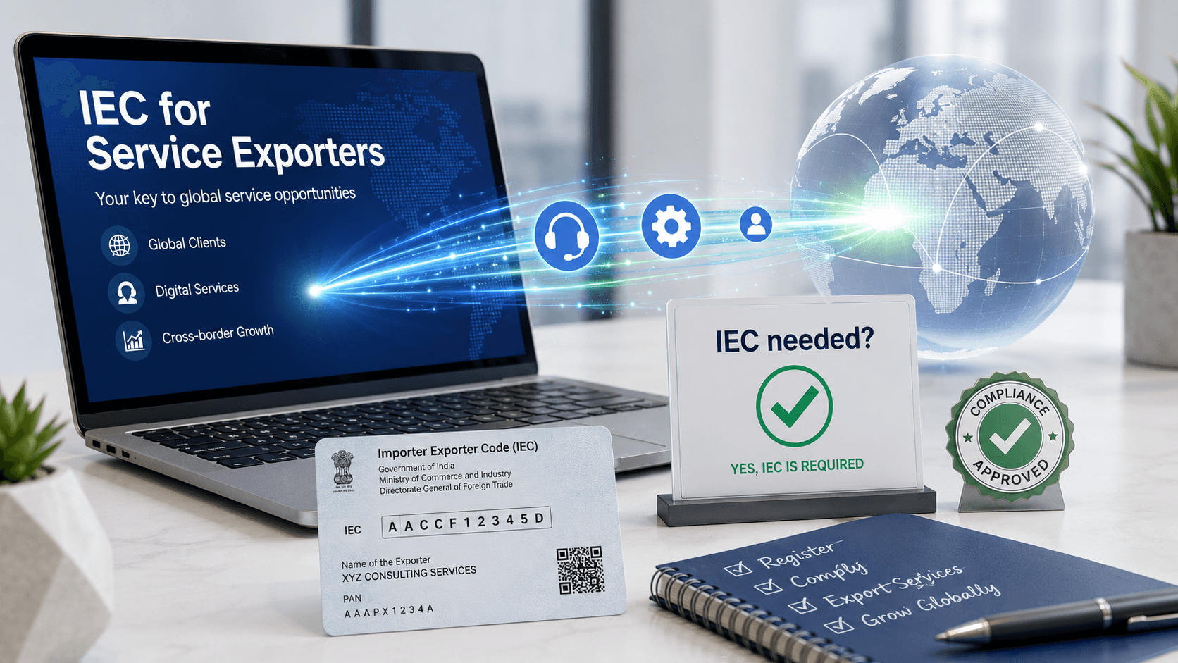Do service exporters need an IEC? When it is required — FilingSetu blog article
