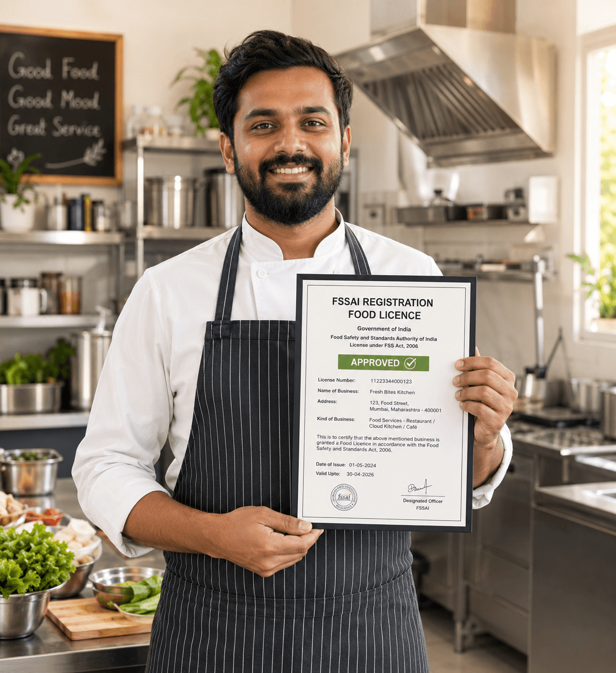 FSSAI food business registration by FilingSetu