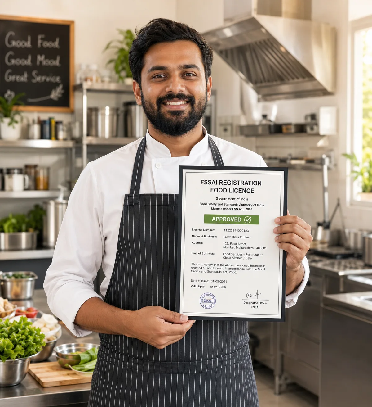 FSSAI food business registration by FilingSetu