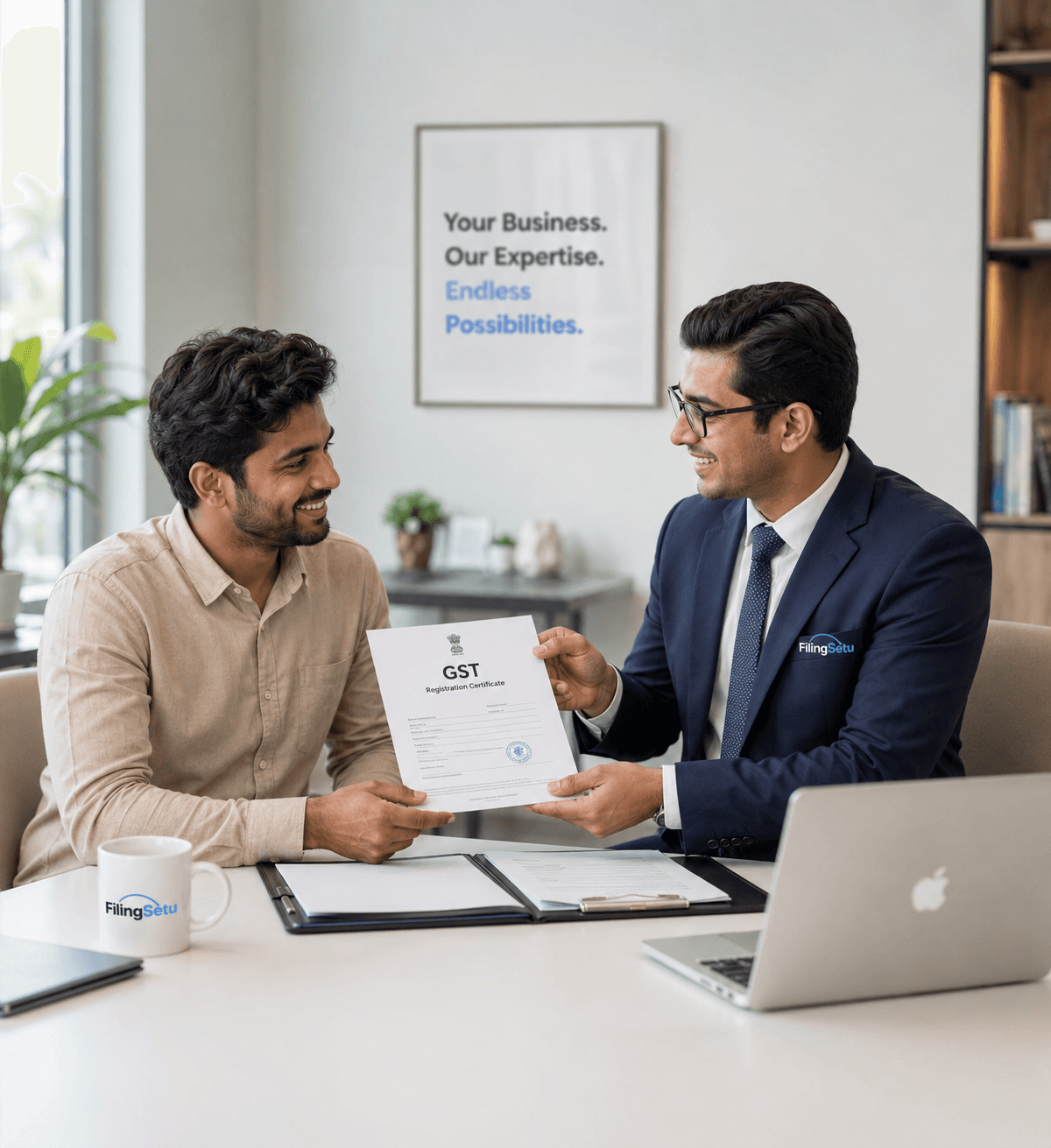 GST registration for Indian businesses by FilingSetu